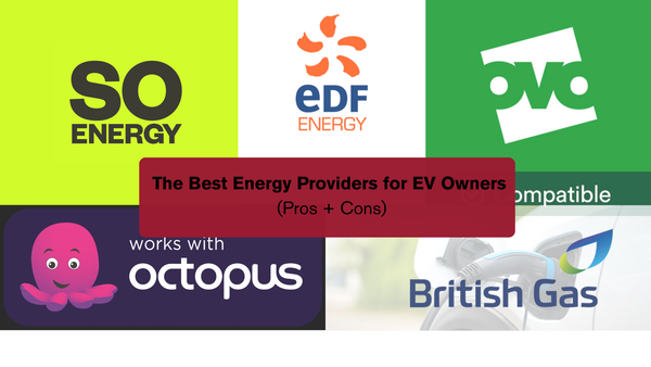 All of the mentioned EV tariff logos with the blog title placed on top