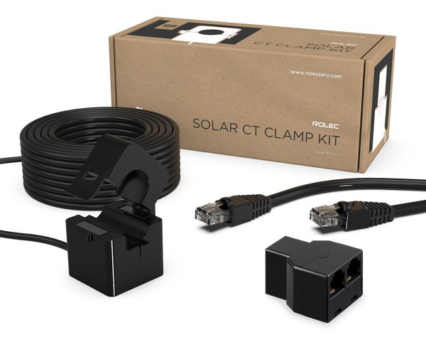 ROLEC SINGLE PHASE SOLAR CT CLAMP KIT FOR EVO EV CHARGER USE