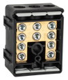 LEWDEN TERMINAL BLOCK: 5 WAY 100A | Black