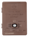 LEWDEN TERMINAL BLOCK: 5 WAY 100A | BROWN