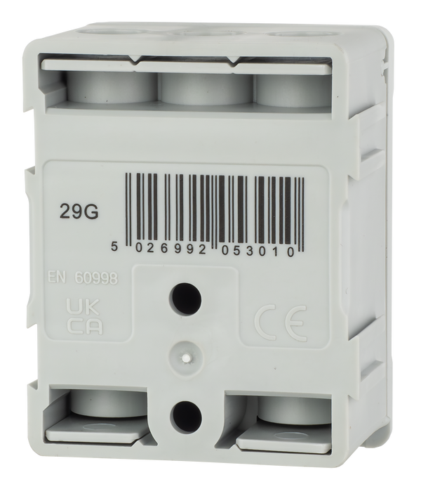 LEWDEN TERMINAL BLOCK: 5 WAY 100A | GREY