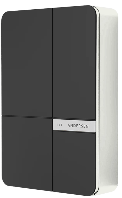 ANDERSEN A2: 7KW | METAL FRONT & METAL SIDES | TETHERED | 5.5M
