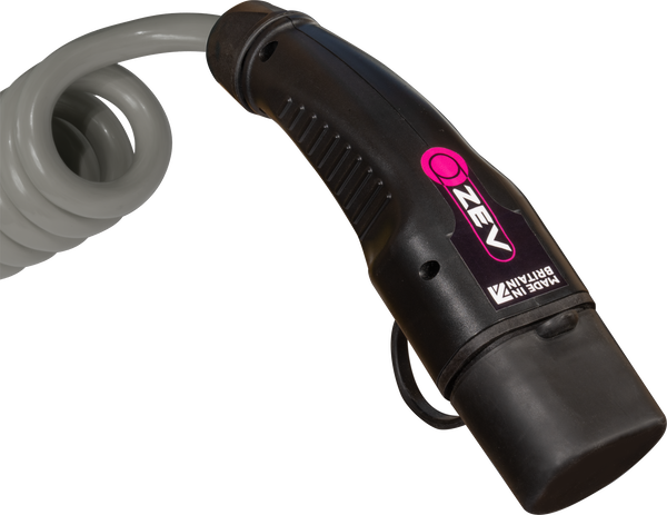 ZEV CHARGING CABLE: TYPE 2 TO TYPE 2 | 5M | SINGLE PHASE | COILED