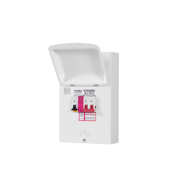 FUSEBOX EV CONSUMER UNIT: TYPE A RCBO | 40A | SPD | BI DIRECTIONAL