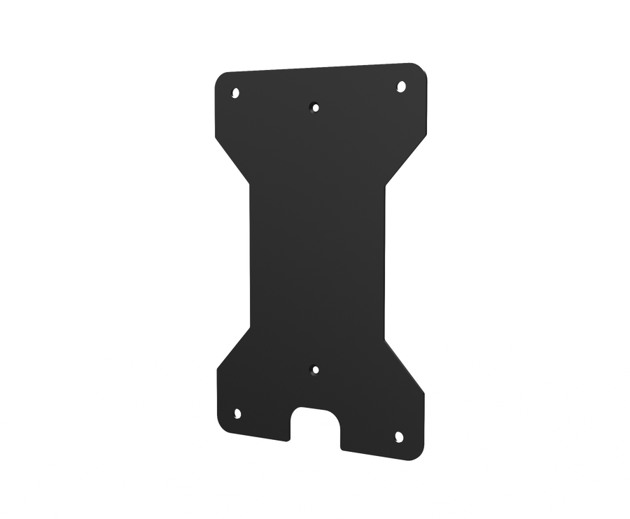 ROLEC WALLPOD BACK PLATE FOR MOUNTING POST (BLACK)