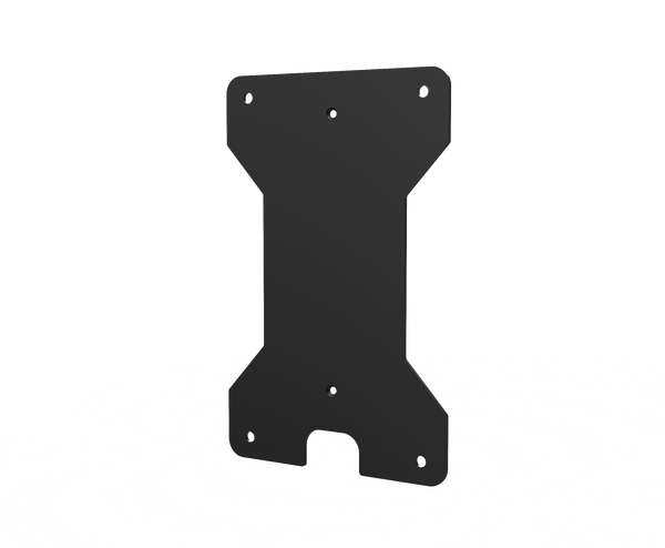 ROLEC WALLPOD BACK PLATE FOR MOUNTING POST (BLACK)