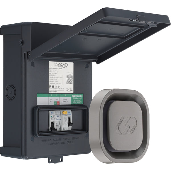 SYNC ENERGY LINK: 7.4kW | SOCKET | SURFACE & RECESSED | METAL CU