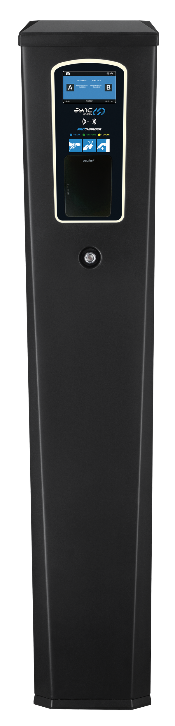 SYNC ENERGY PRO CHARGER: 22kW | DUAL SOCKET | 4G | MID METER | PAY TERM