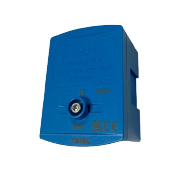 FUSEBOX CONNECTOR BLOCK: 5 POLE 100A | BLUE