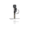 OHME HOME PRO MOUNTING POST