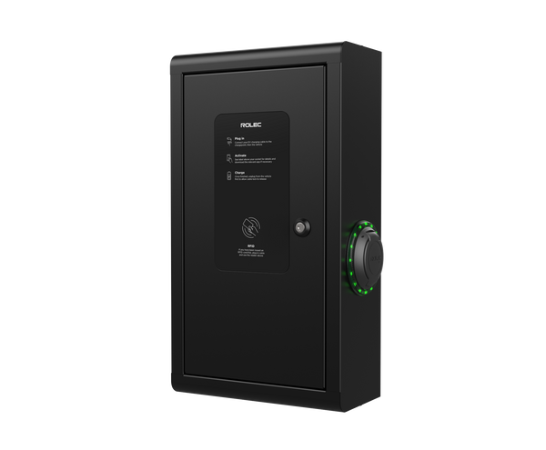 ROLEC SECURICHARGE : 7.4KW OR 22KW | WALL MOUNT | RFID | DUAL SOCKET