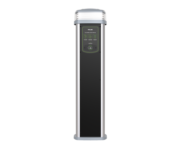 ROLEC QUANTUM PEDESTAL : 7.4KW OR 22KW | RFID | SOCKET