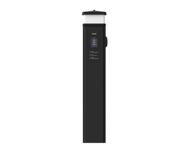 ROLEC BASICCHARGE PEDESTAL : 7.4KW OR 22KW | PAY TERMINAL | SOCKET