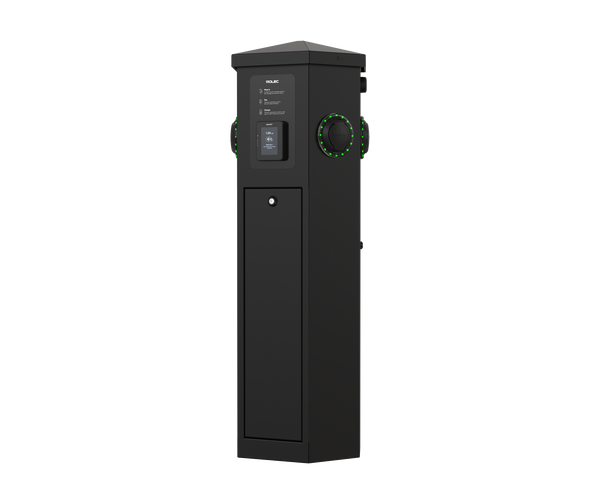 ROLEC HEX PEDESTAL : DUAL AND QUAD SOCKET | 7.4KW | PAY TERMINAL