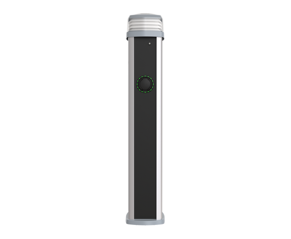 ROLEC QUANTUM PEDESTAL : 7.4KW OR 22KW | LCD | RFID | DUAL SOCKET