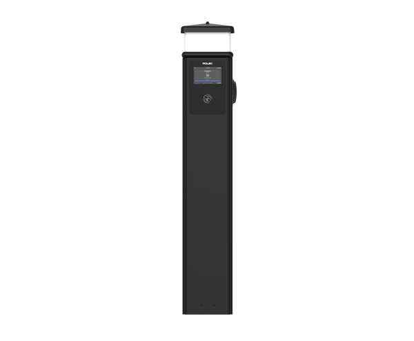ROLEC NEW BASICCHARGE PEDESTAL : 7.4KW OR 22KW | LCD | RFID | SOCKET