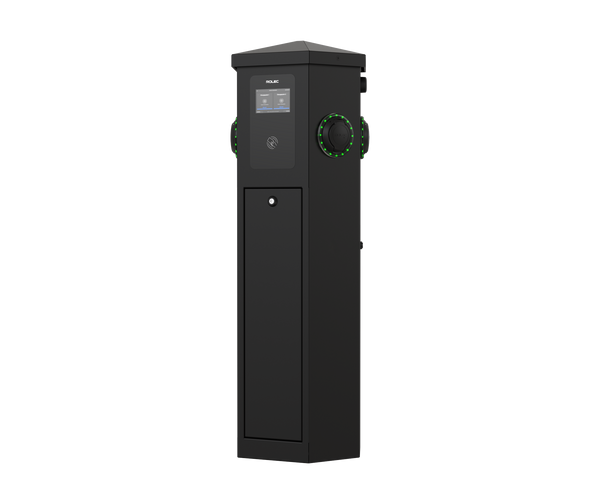 ROLEC HEX PEDESTAL : DUAL AND QUAD SOCKET | 22KW | 3-PHASE | LCD