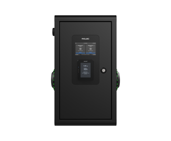ROLEC SECURICHARGE : 7.4KW OR 22KW | PAY TERMINAL | DUAL SOCKET