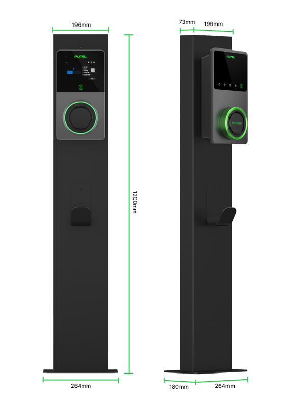 AUTEL MAXICHARGER AC PEDESTAL: SINGLE AND DUAL