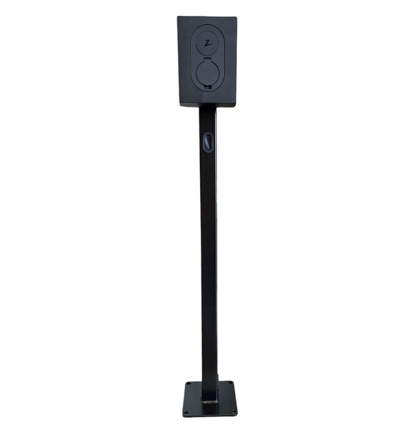 ZAPTEC GO VALUE PEDESTAL SQUARE WITH PLINTH