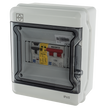 LEWDEN EV CONSUMER UNIT: TYPE A BI-DIRECTIONAL RCCB/RCBO | 40A | SPD | POLYCARBONATE IP65