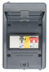 LEWDEN EV CONSUMER UNIT: TYPE A BI-DIRECTIONAL RCCB/RCBO | 40A | SPD | IP65