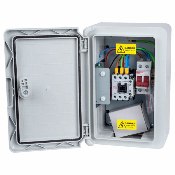 MATT:E IP-EVCP-RC CONNECTION CENTRE: 32A DOUBLE POLE TYPE A RCBO | LOAD CURTAILMENT| IP65