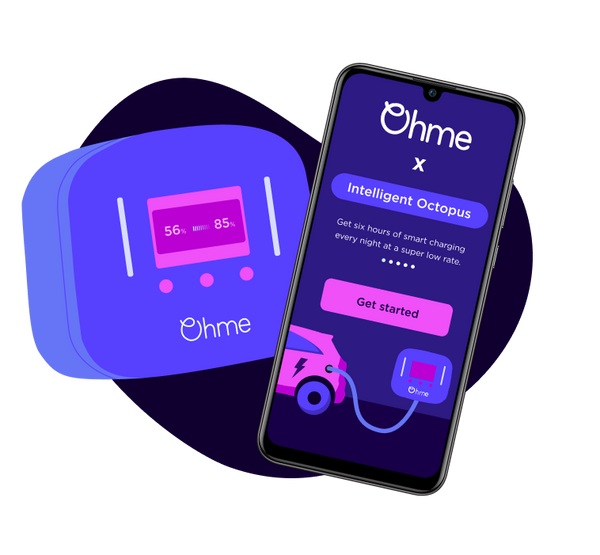 OHME HOME PRO: 7.4kW | TETHERED | SINGLE PHASE