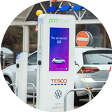 POD POINT MEDIA CHARGER: SOCKET | 7kW | SINGLE PHASE - voltaev.co.uk