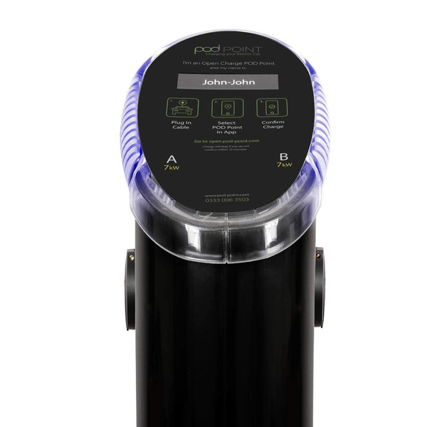 POD POINT TWIN: 3.7kW-22kW | SOCKET | TYPE 2